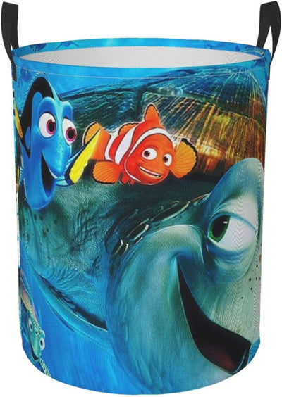 Cesta redonda para ropa sucia tela Oxford impermeable plegable
