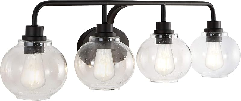 Luz de tocador rústica 36" 4 luces LED 2700K