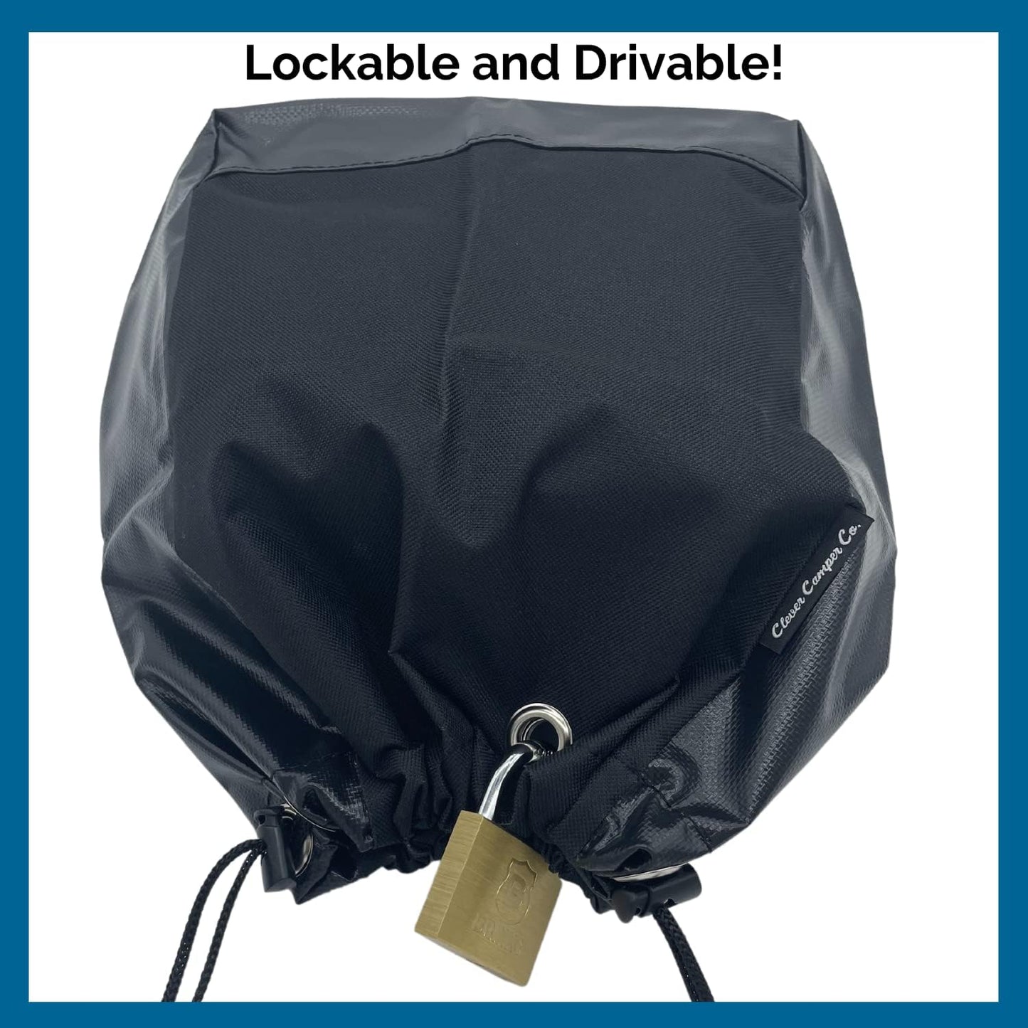 Cubierta gato eléctrico RV impermeable 600D ajuste universal