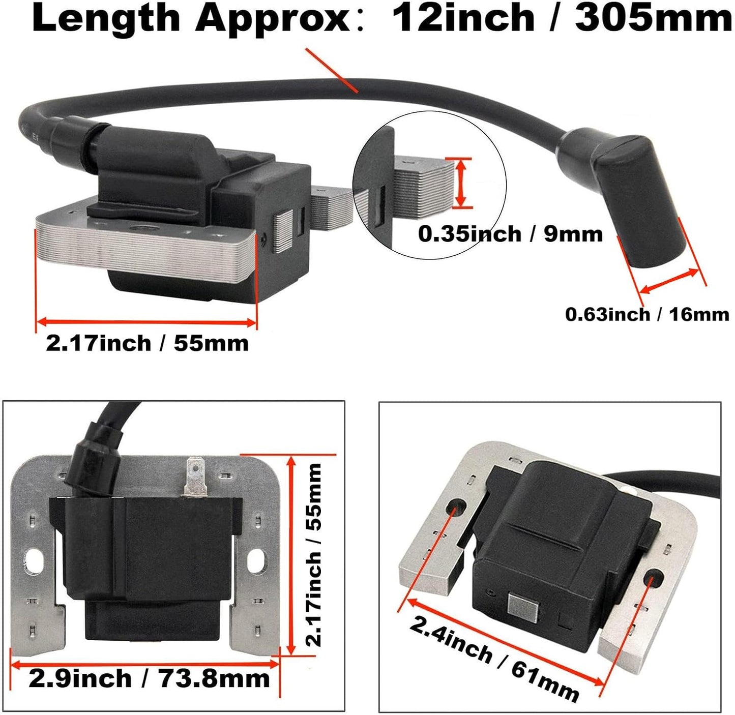 Bobina encendido comp Kohler CH18 CH20 CH22 CH23