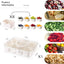 Caja aperitivos con tapa microondasable 8"