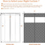 Cortina térmica puerta 72x83 con aislamiento magnético