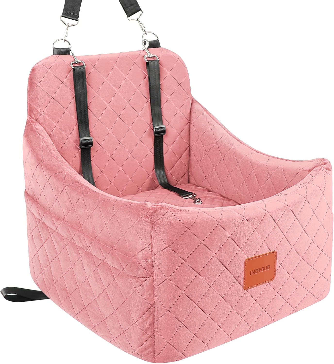 Asiento elevador perro 35lb fondo antiderrap con bolsillos