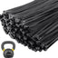 Bridas cremallera negras 18" pack 1000 resistencia 120lbs