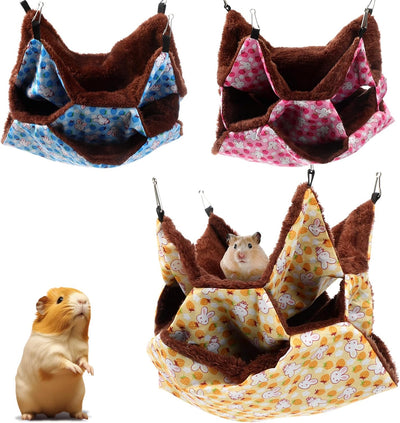 Hamaca para mascotas 3 niveles hámster hurón chinchilla