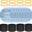 Kit 20 Pzas Filtro Disco 90107 y Filtro Manga Espuma 90585