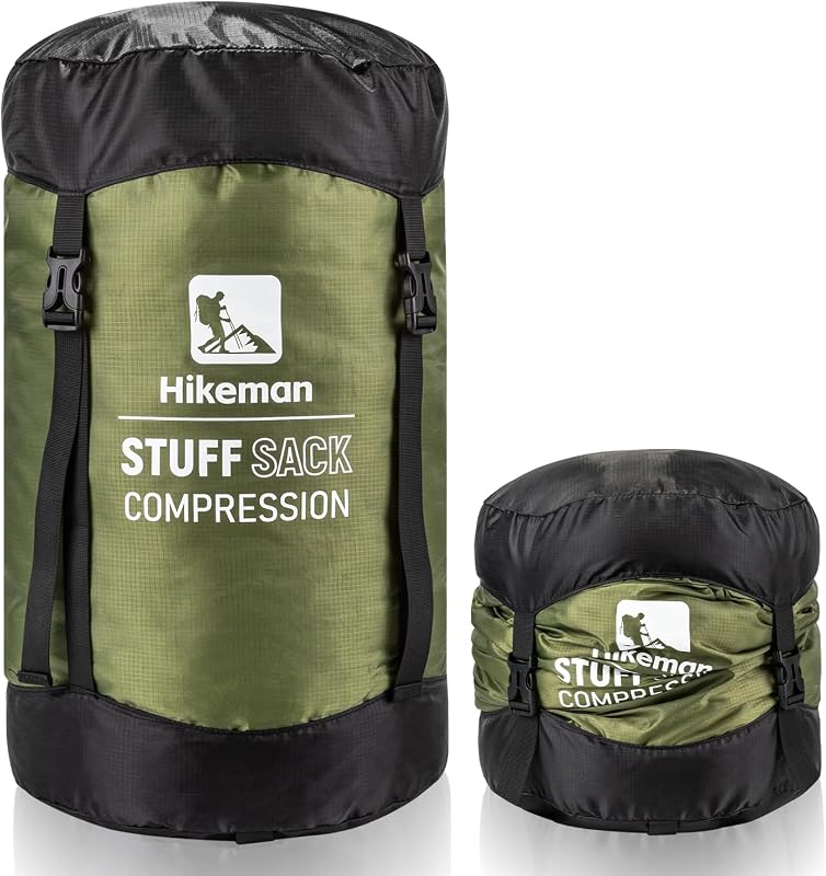 Saco compresión 12L-53L ultraligero resistente agua