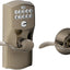 Entrada teclado Schlage FE575 con bloqueo automático