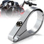 Sujetadores manillar 1 1/2" cromo para Harley Honda Yamaha