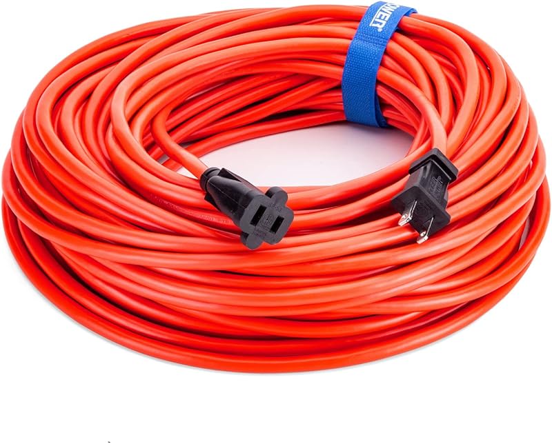 Cable extensión exterior 100ft 16/2 SJTW enchufe polarizado