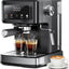 Cafetera Espresso Digital 15 Bar Tanque 50oz Espumador Leche