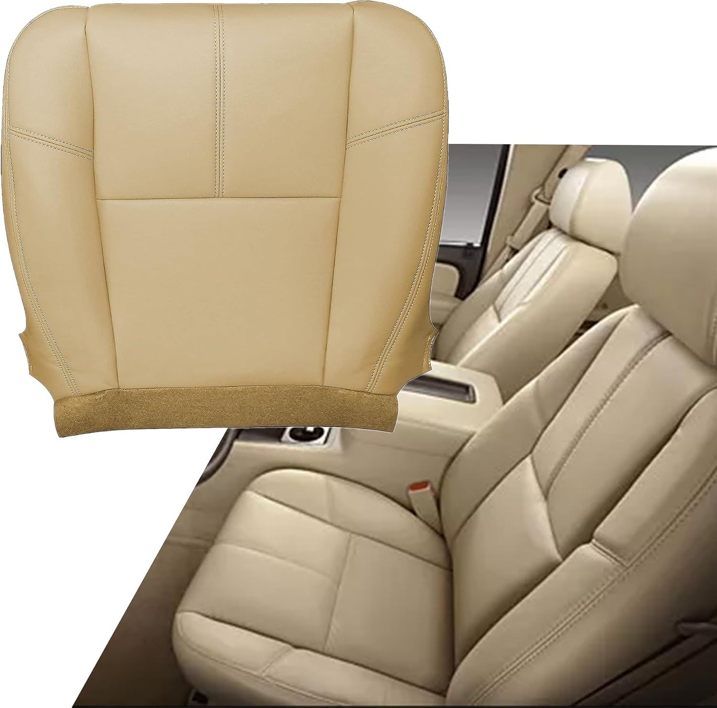 Funda asiento cuero comp Chevy Silverado 07-08