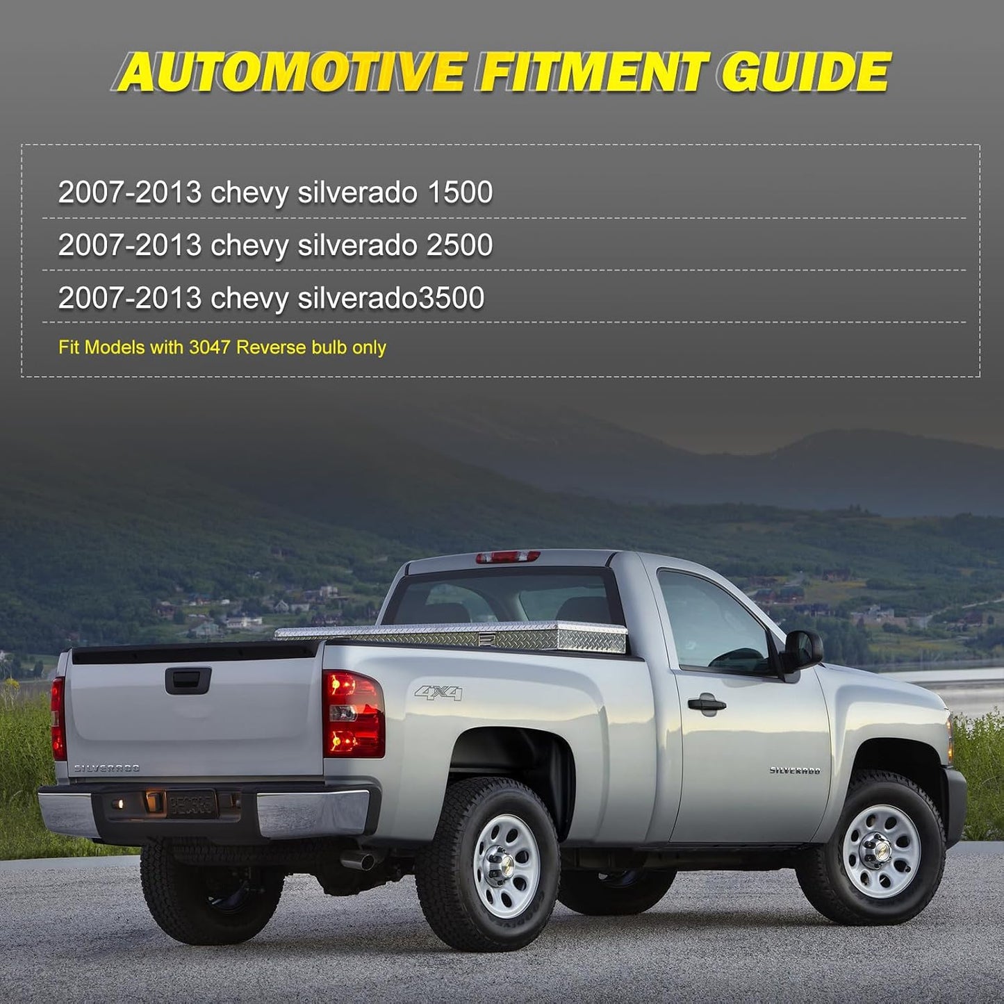 Luces traseras Chevy Silverado 07-13 1 par