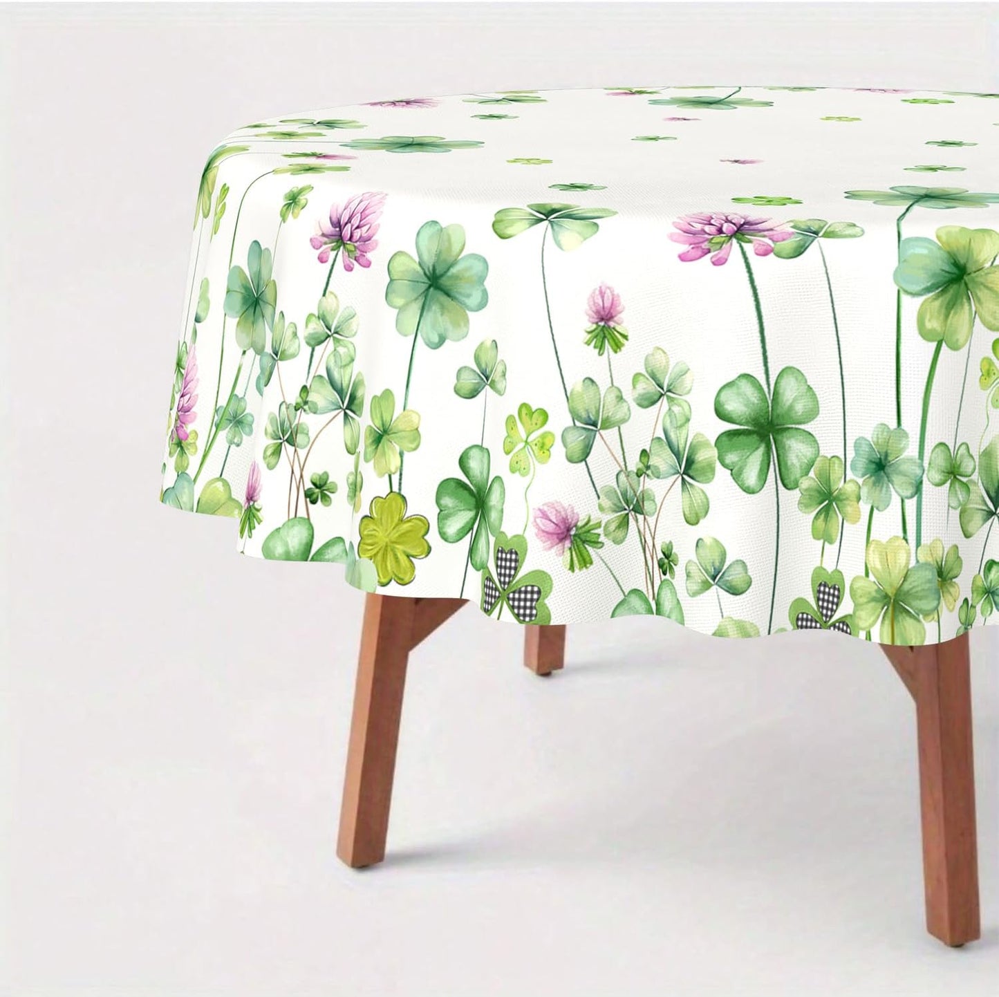 Mantel redondo impermeable 70x70pulg San Patricio cocina