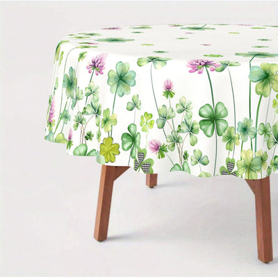 Mantel redondo impermeable 70x70pulg San Patricio cocina