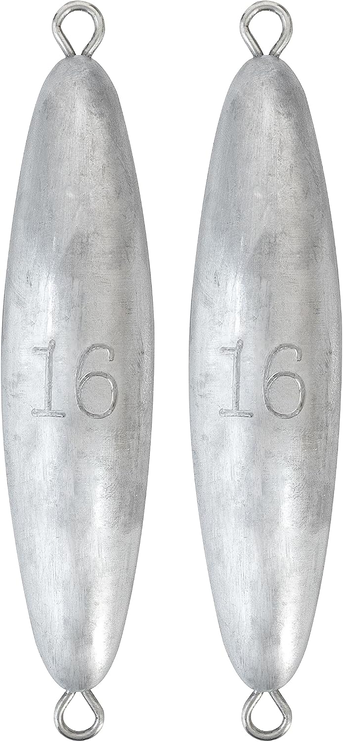 Plomada torpedo alambre para pesca salada 2-48oz