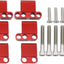Kit separadores alambre encendido aluminio 6 Pzas