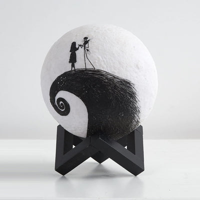 Luz de mesa LED con Jack Skellington cambia de color