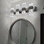 Lámparas baño níquel cepillado LED 6000K 4 luces