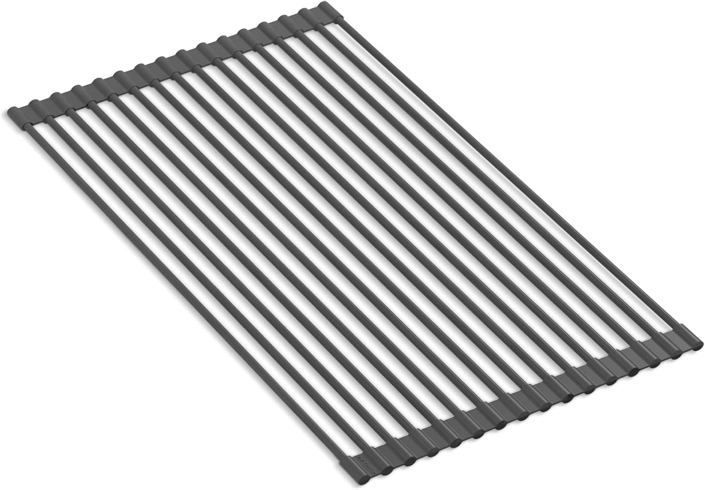 Estante enrollable silicona acero inox 19.5x11"