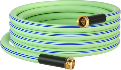 Manguera jardín 15ft 5/8pulg color verde duradera flexible