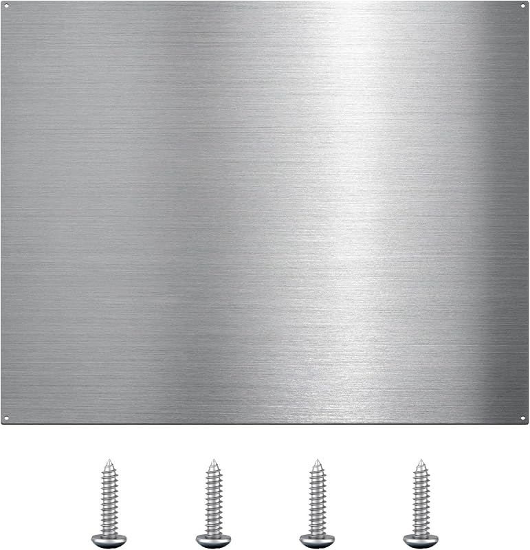 Protector salpicaduras acero inox estufa 4"