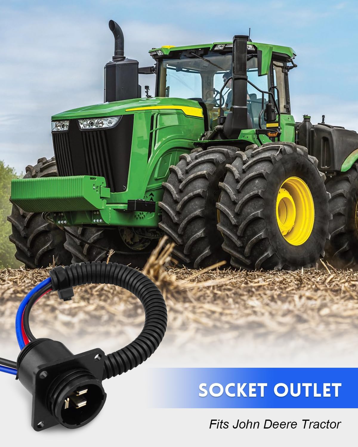 Toma corriente repuesto John Deere Tractor RE48525