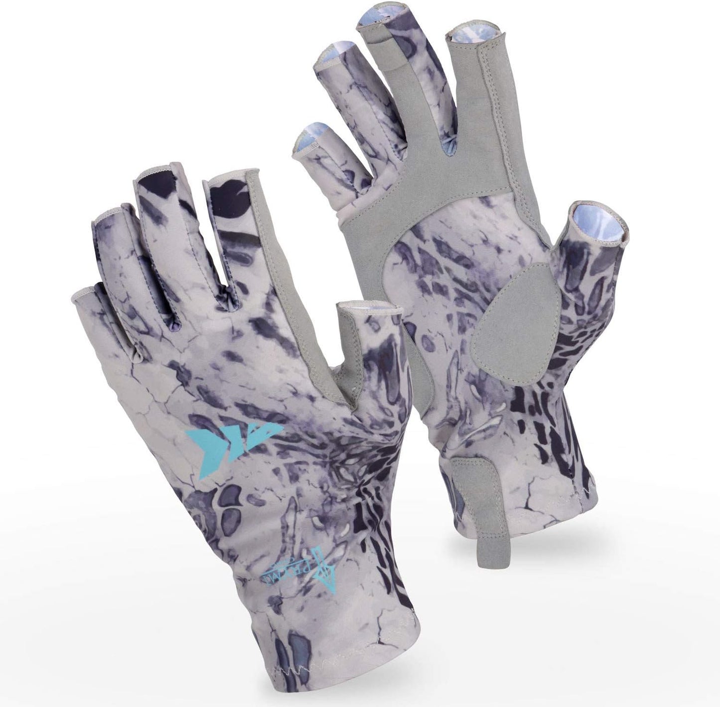 Guantes sol UPF50 para pesca kayak y remar