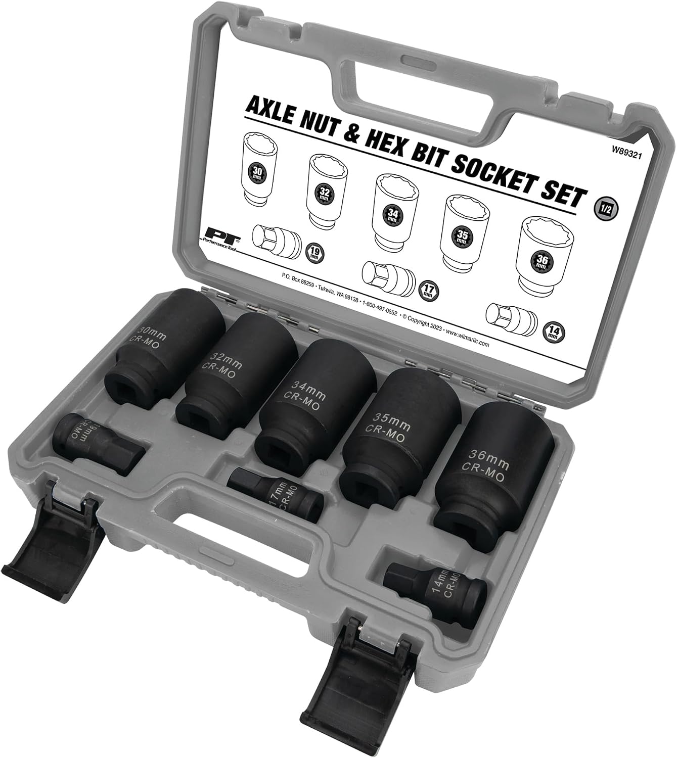 Set 8 Pzas Dados Eje Acero Cromo Molibdeno Profundos