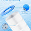 Cartucho filtro oval bañera hidromasaje 30ft2 pack 2
