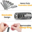 Set 8 cucharas medidoras acero inox compactas para especias