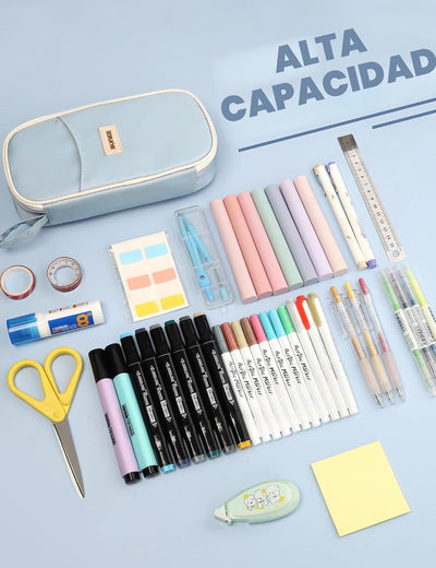 Estuche Kawaii para Lápices y Bolígrafos con Cremallera