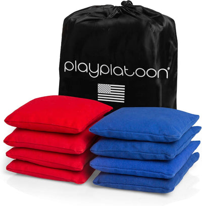 Bolsas Cornhole Reglamentarias 8 Pzas Dos Colores Profesional
