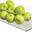 Contenedor apilable transparente para cocina y despensa
