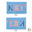 Bandera KKG Estados Unidos 3x5pies decoración hermandad griega