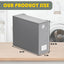 Organiz. sábanas Queen King 2 cajas plegables gris