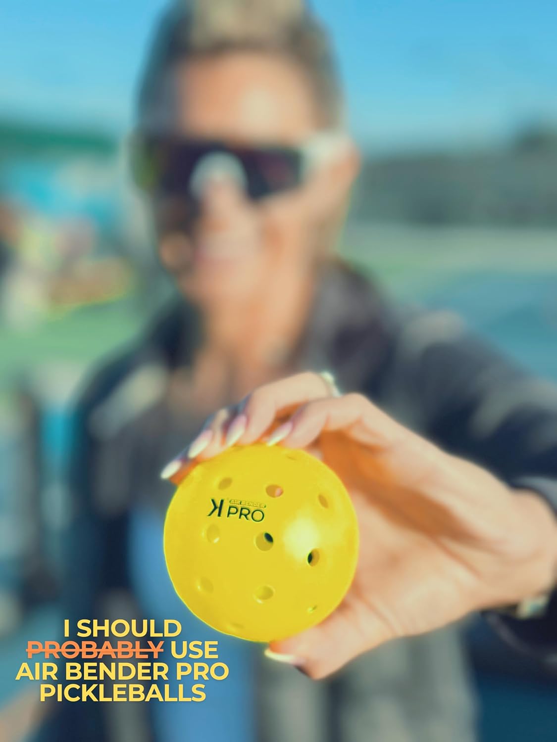 Bolas pickleball reguladoras 100 pack a granel