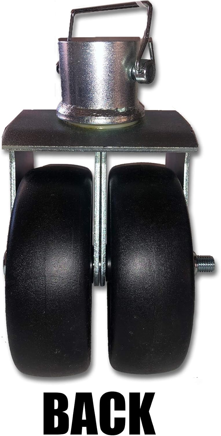 Rueda dual resistente 6" para remolque 2000LB