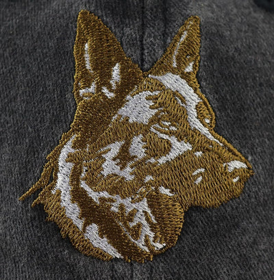 Gorro béisbol algodón bordado para amantes de perros