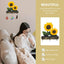 Gancho pared girasol 3 ganchos metal organiz. 4.52"