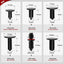 146 Clips Navidad Universal para GM Ford Honda Chrysler