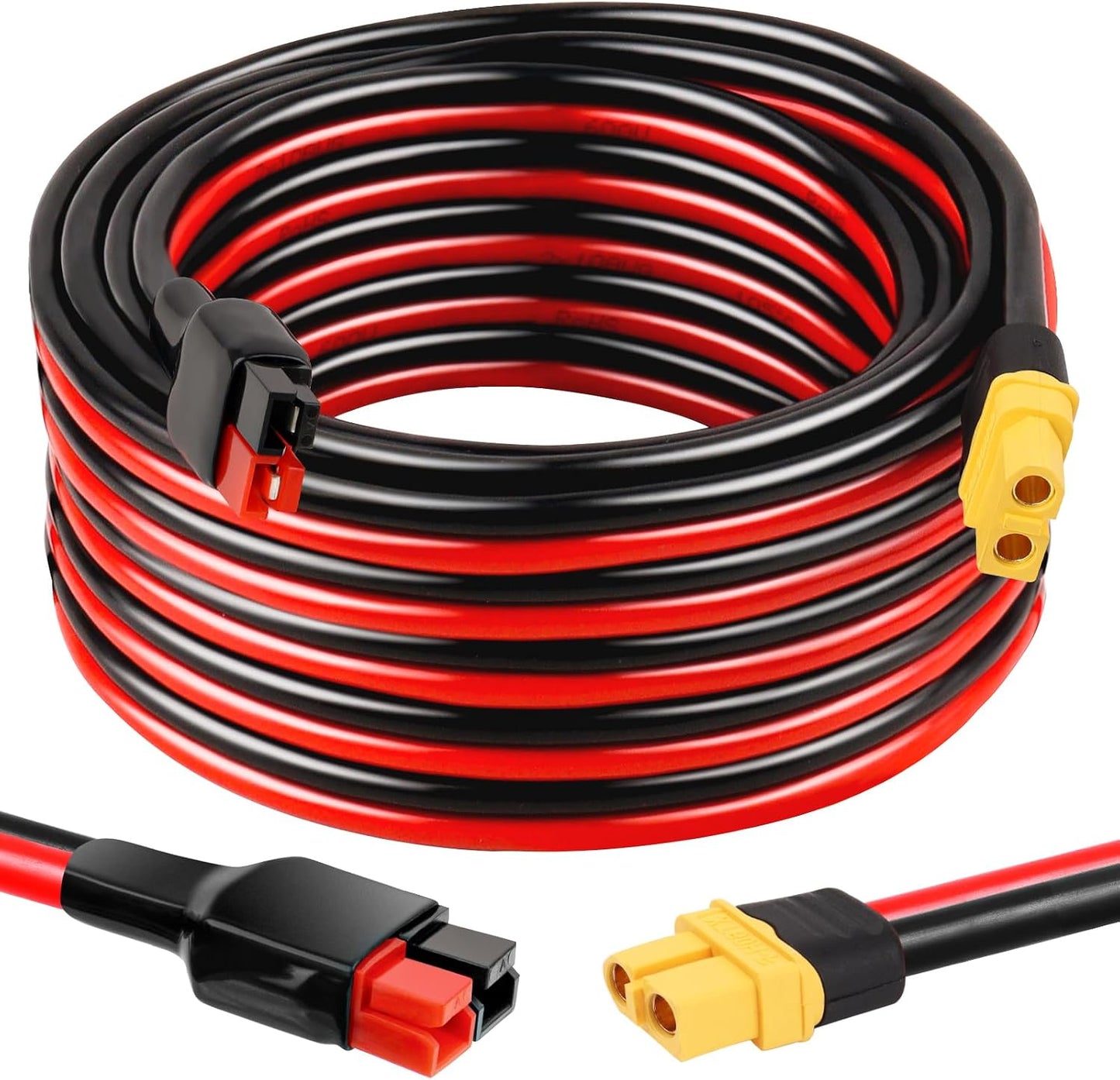 Cable XT60 a Anderson 10AWG 20pies para RC solar bricolaje