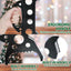 4 Soportes Almacenamiento Luces Navidad Negro