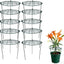 Soporte plantas 16x24pulg set 10 jaulas peonía anillos flores