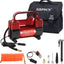 Inflador neumáticos doble 12v 150psi con bolsa portátil