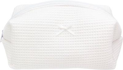 Bolsa cosmética viaje suave con cremallera para mujer