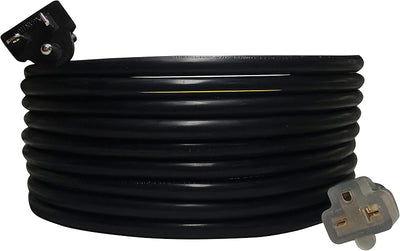 Cable extensión NEMA 6-20 25 ft 20A/250V color negro