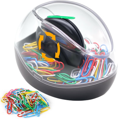 Soporte magnético para clips 100 pzas coloridos negros