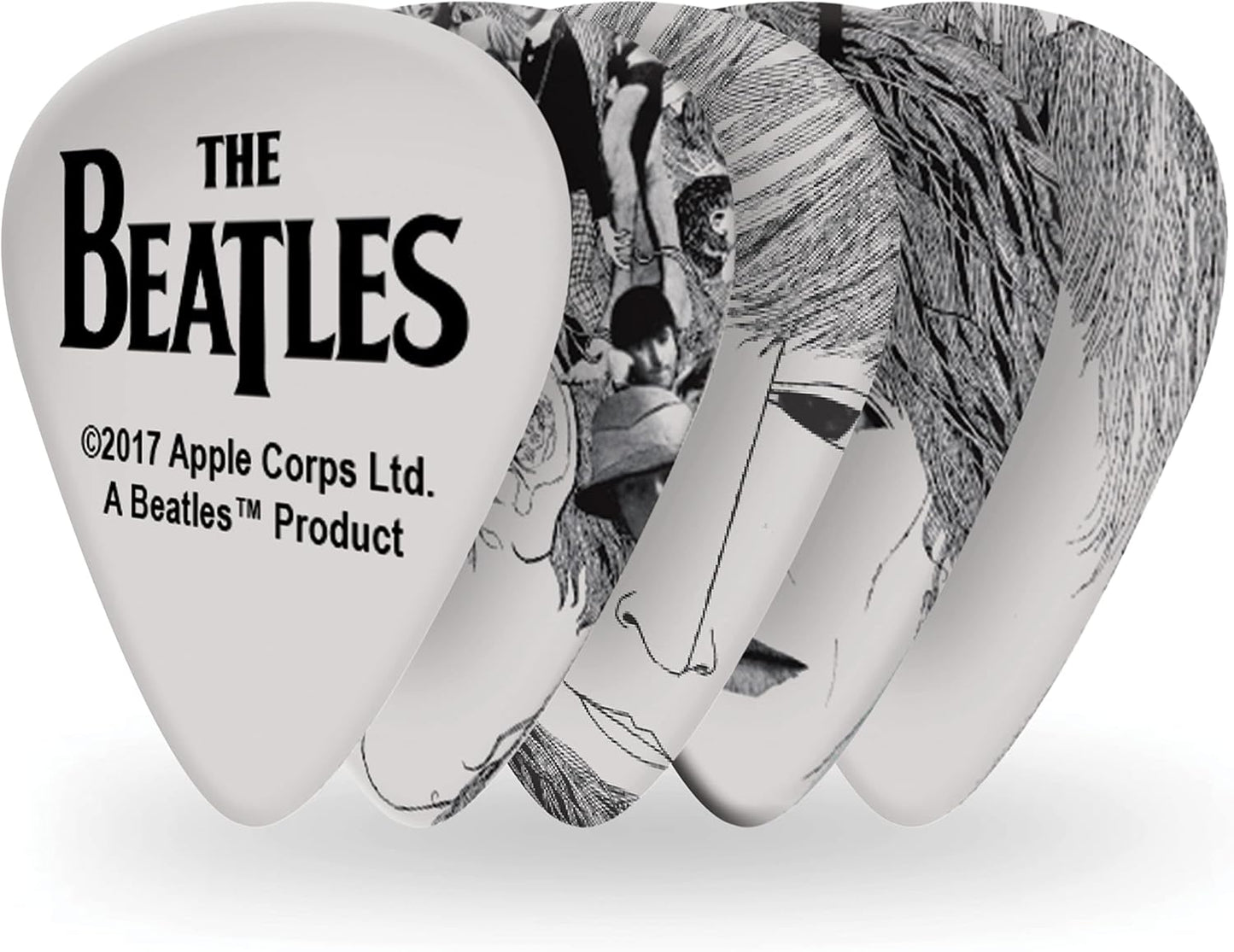 Púas de guitarra Beatles conoce a los Beatles