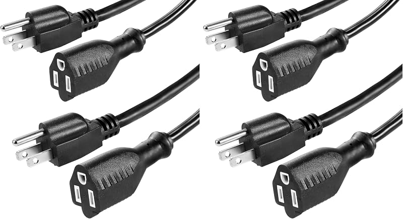 Cable extensión eléctrico SJTW resistente al agua UL